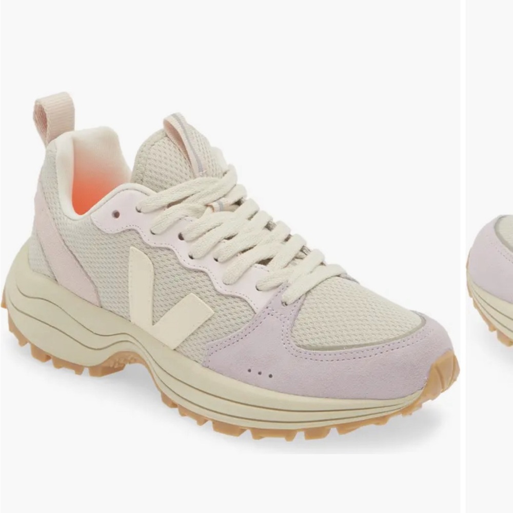 Veja Pink and White Women's Sneakers